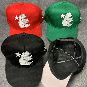 HellStars Trucker Hat Street Fashion Hat Flat Brim Hat Baseball Cap Spring, Summer and Autumn Fashionable and Versatile Unisex Adjustable Sun Hat