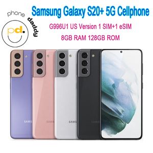 Samsung Galaxy S21+ 5G G996U1 6.7" ROM 128GB RAM 8GB Snapdragon 888 NFC Triple Rear Camera Octa Core Original Cell Phone