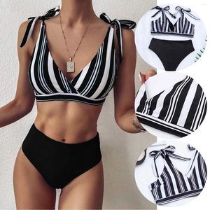 Women's Swimwear Bikini Expensive Bandeau Brazilian Bandage Set Women Swimsuit Beachwear Push-Up Swimwears Black Bottoms