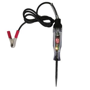 6-24V DC Car Truck Voltage Circuit Tester Digital Display Electric Pen Probe Pen Light Bulb Automobile Diagnostic Tools