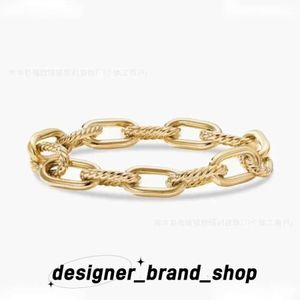 DY Desginer David Yurma Jewelry Top Quality Bracelet Simple And Elegant Popular Woven Twisted Rope Fashion Ring David Bracelet Punk Jewelry Band Fashion David 849