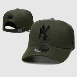 Casquette Luxe Designer Hat Erkekler Beyzbol Kapakları Kadın NY Moda Cappello Sport Vintage Caps Kadın Açık Kapaklar Güneşlik Süs Hj102 B4