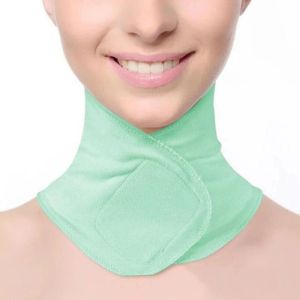 Neck Anti rynka silikonvård Nackkudde nackband dra åt gel spa nackmasken fuktgivande närande hals lyft hudvård färg slumpmässig