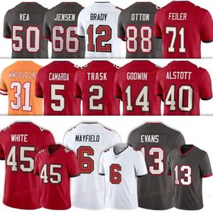 6 Baker Mayfield Tom Brady Football Jersey Calijah Kancey Mike Evans Devin White Chris Godwin Vita Vea Antoine Winfield Jr Kyle Trask