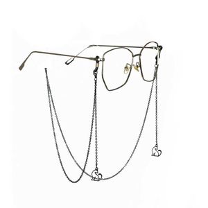 Brillenketten Neue Mode -Anhänger -Brille -Ketten Kreuz Brillen Sonnenbrillen Brille Metallkettenhalter Kabel Lanyard Halskette