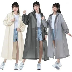 Capatos de chuva casacos jaqueta descartável porto não encapuzado Eva Poncho Long Unissex Beam Rain Capat Fashion Adult para