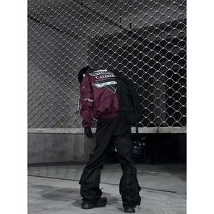 Хай -стрит Оригинальные Vetements Men Racing Jackets VTM куртки альфа -изоляция бомбардировщика воздушных сил.