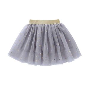 Gu8d Tutu Kleid Fashion Kids Mesh Minirocks Mädchen Prinzessin Stars Glitter Tanz Ballett Tutu Brand Paillettenparty Mädchen Faldas Rock Elastizität Kleidung D240507