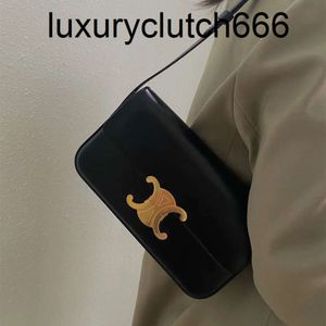 baguette designer cel lady bags Leather wallet underarm bag Triumphal Arch handbag 2023 new niche highend texture und 516R