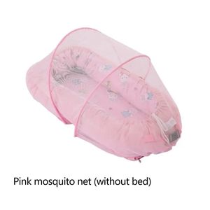 Baby Crib Mosquitoe Netto tragbares faltbares Säuglingsbett -Baldachin Netting Folding Insect Net 240506