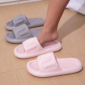 Slipper New Trend Concise Summer Couple Non-slip Soft Slides Lithe Comfort Sandals For Men Women Casual Slippers Male Home Flip Flops