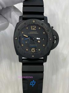 Moda lüks penarrei watch tasarımcısı kapalı atış Stealth serisi mürekkep pam00616 manuel mekanik erkek saat