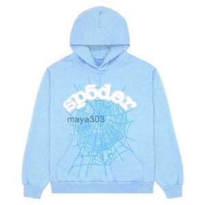 Mens Hoodies New Sky Men Women 1 Hip Hop Young Thug Hoodie World Wide 555555 Sweatshirts Print Pullover Hoody Light Blue EUNG EUNG EUNG