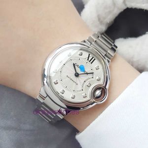 Crater Unisex Watches Direct New Blue Balloon Series 33mm Automatic Mechanical Womens Watch with Original Box
