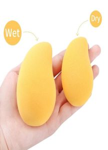 New arrival Mango Shape Soft Makeup Sponge Face Beauty Cosmetic Powder Puff For Foundation Concealer Cream Make Up Blender Tools 11470150
