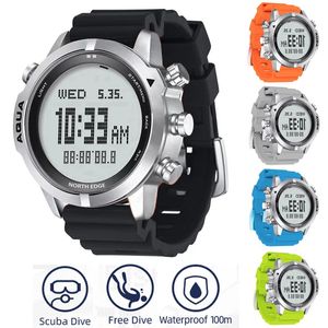 SCUBA PROFESSITÀ PER SCUBA SCUBA/GRATUITO MENS OGGIETTI MENS ALTIMETRO BAROGLETRO SPORT SPORT OUTDOOR Digital Watch 240428