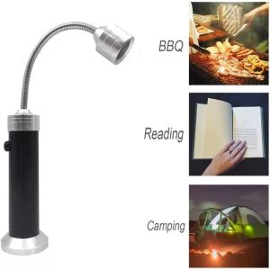 Зажигалки 9 светодиодных фонарика BBQ Grill Light Outdoor Super Bright Magnetic Base 360 -градусный фонари для барбекю мягкие трубки