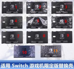 Hoparlörler NS Switch Konsolu Değiştirme Konsolu Konut Kabuğu Kılıfı Ön Yüzey Plakası Yalnızca Switch Joycon Denetleyici Kapağı
