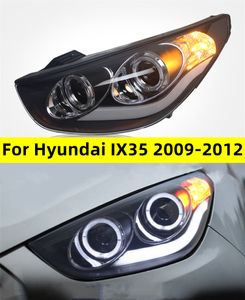 Luzes de carro para Hyundai IX35 2009-2012 Destaque Signal Turn Signlight Drl Daytime Light Front Lamp Ferramenta