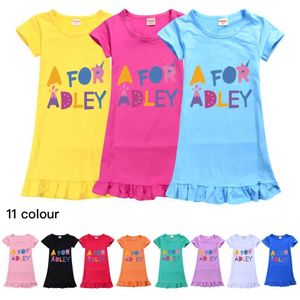 Pajamas Adley Girls Nightown Summer Childrens Cartoon Pajamas Summer Pajamas Childrens Role Playing PajamasL2405