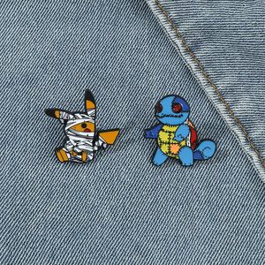 Halloween Game Yellow Elf Friends Emamel Pin Cute Anime Movies Games Hard Emamel Pins Collect Metal Cartoon Brooch Ryggsäck Hatväska krage LAPEL BADGES