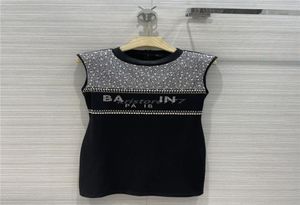 2022 DONNE SIMMA SEXE SEXY DRESTINS DRESTINTER CON LETTERE RINSTONE STAMPA MILANA DESIGNER TASK CROP TOP THITTH ABBIGLIAMENTI POLLETTI A-LINE VIETS 55530899