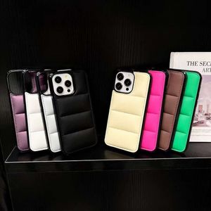 الحد الأدنى من الألوان الصلبة المتطورة لأسفل السترة iPhone 15 Apple 12 مناسبة لـ 13/14 Pro Max Phone Case Anti Drop 11