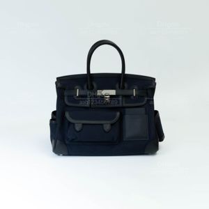 12A TOP MURROR Wysokiej jakości luksusowa klasyczna torba projektantka Kobieta/mężczyźni torebka płótno torba 35 cm duży