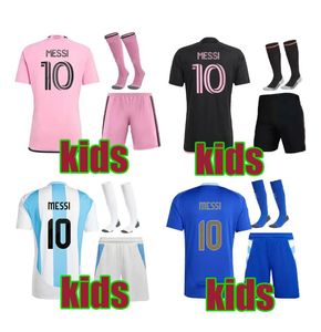 kids football kits 24 25 MESSIS Soccer Jerseys kit 2024 2025 baby football jersey shirts camisetas futbol maillot