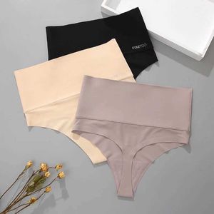 Womens Panties New seamless womens underwear high waisted thong raised fabric for abdomen and buttocks shapewear pants plus size breathable lingerie for womens SX