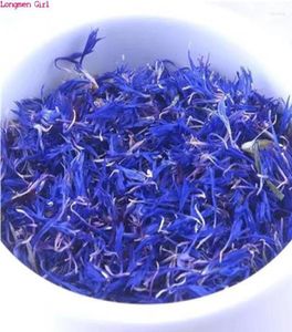 Flores decorativas azuis Pétalas de milho de milho de alta qualidade Biodegradable artes nail art decore o banho de sabonete Bomba Potpourri Tea C9271522