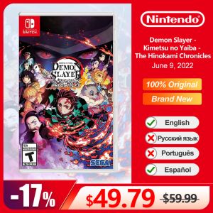 Deals Demon Slayer Kimetsu No Yaiba The Hinokami Chronicles Nintendo Switch oferuje 100% oryginalną fizyczną kartę gry na przełącznik