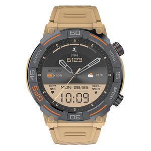 2024 Новый водонепроницаемый IP67 Sports Sports GPS Relgio Smart Wwatch для Men GPS Tracker Watch для мужчин Smart Watch MG02 с компасом Altimeter Barameter