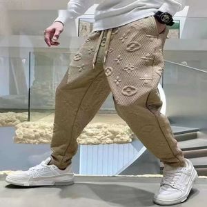 Varsity LVSE calças Designer Calças Man Pants Autumn Inverno Novo em roupas masculinas Casual Casual Sport Runging Tracksuits Sortpants Harajuku Streetwear calças 922