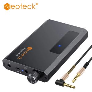 Amplificadores Neoteck 16150Ω Amplificador de fone de ouvido BluetoothCompatible amplificador de fone de ouvido portátil 3,5mm aux para telefone com cabo de 3,5 mm