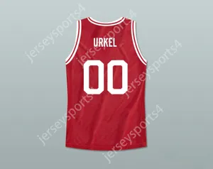 CUSTOM Mens Youth/Kids FAMILY MATTERS STEVE URKEL 00 VANDERBILT MUSKRATS HIGH SCHOOL BASKETBALL JERSEY WITH CIRCLE PATCH 2 TOP Stitched S-6XL