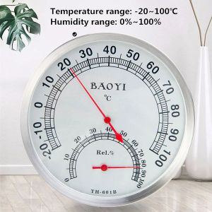 Messgeräte 4 Arten von Sauna -Thermometer Hygrometer Baddampfbad Thermohygrometer Haus im Freien Temperatur und Feuchtigkeitsindikator