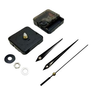 Relógios varredura o movimento silencioso de quartzo de 5 mm mecanismo de plástico do eixo com 6796# acessórios de relógio Hands relógios kits diy