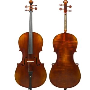 1/8 4/4 Size Handmade Professional Solid Wood Cello For Starter C05