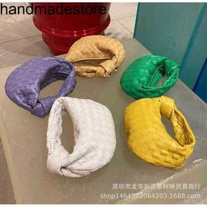 Venetabottegs Handbags Bag Jodie Designer 2024 Color Womens Knitting Handbag Underarm Party Hand Knot Cloud