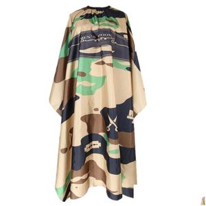 Cutting Cape Camouflage Hairdressing Barber Cloth Hairdresser Apron Hair Gown Kids Adt Pro Salon Styling Tool Drop Delivery Products C Dh13A