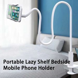 Cell Phone Mounts Holders Universal Phone Holder Bed Clip Lazy Flexible Gooseneck Clamp Long Arms Mount for Phone 8/7/6s Bed Desk Mobile Phone Holder