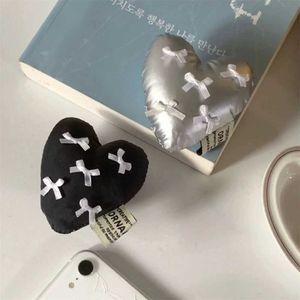 Montaggio del cellulare Thotochismi coreani 3d Love Heart Decomprai Telefono Griptok Grip Tok Holder Korea Ring per iPhone Accessori Porta del supporto per telefono