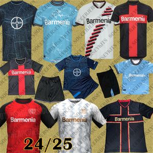 Bayer 04 Leverkusen Fußball trikots Kit Heim Auswärts Dritter Bay Leverkusen Trikot WIRTZ BONIFACE HLOZEK Schick HINCAPIE Fußballtrikot Kits bayern trikot