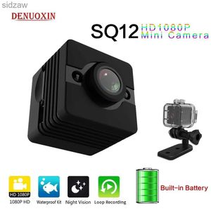Mini câmeras Hot HD 1080p Mini Câmera Secreta Esportes DV Night Vision Câmera Sq12 Mini Camaras de Pocket Camaras Video Recorder WX à prova d'água WX