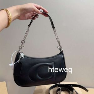 Designer Bag Teri Hobo Handväskor axel kvinnor läder underarm crossbody tygväskor svarta modekopplingar