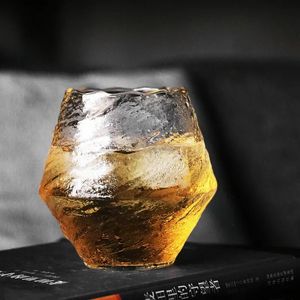 Japanese Handmade Hammered Whiskey Glass Heat-Resistant Juice Cup Liquor XO Whisky Crystal Wine Glass Cognac Brandy Snifter 240417