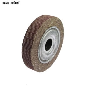 1 piece 8x1/2in. Abrasive Flap Grinding Wheel Sanding Cloth Mop Wheel Metal Wood Polishing Grinding
