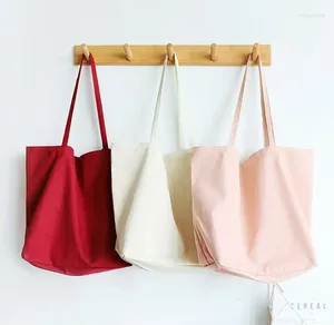 Bolsas de ombro 3pcs bolsa feminina canva sólida breve grande capacidade abre bolsas abertas mix cor