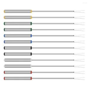 Set di stoviglie da 12 pezzi FORCUSA CHIBILLICE forcella squisita cottura di formaggio di formaggio piccole forchette per immersione Strumenti di raccolta